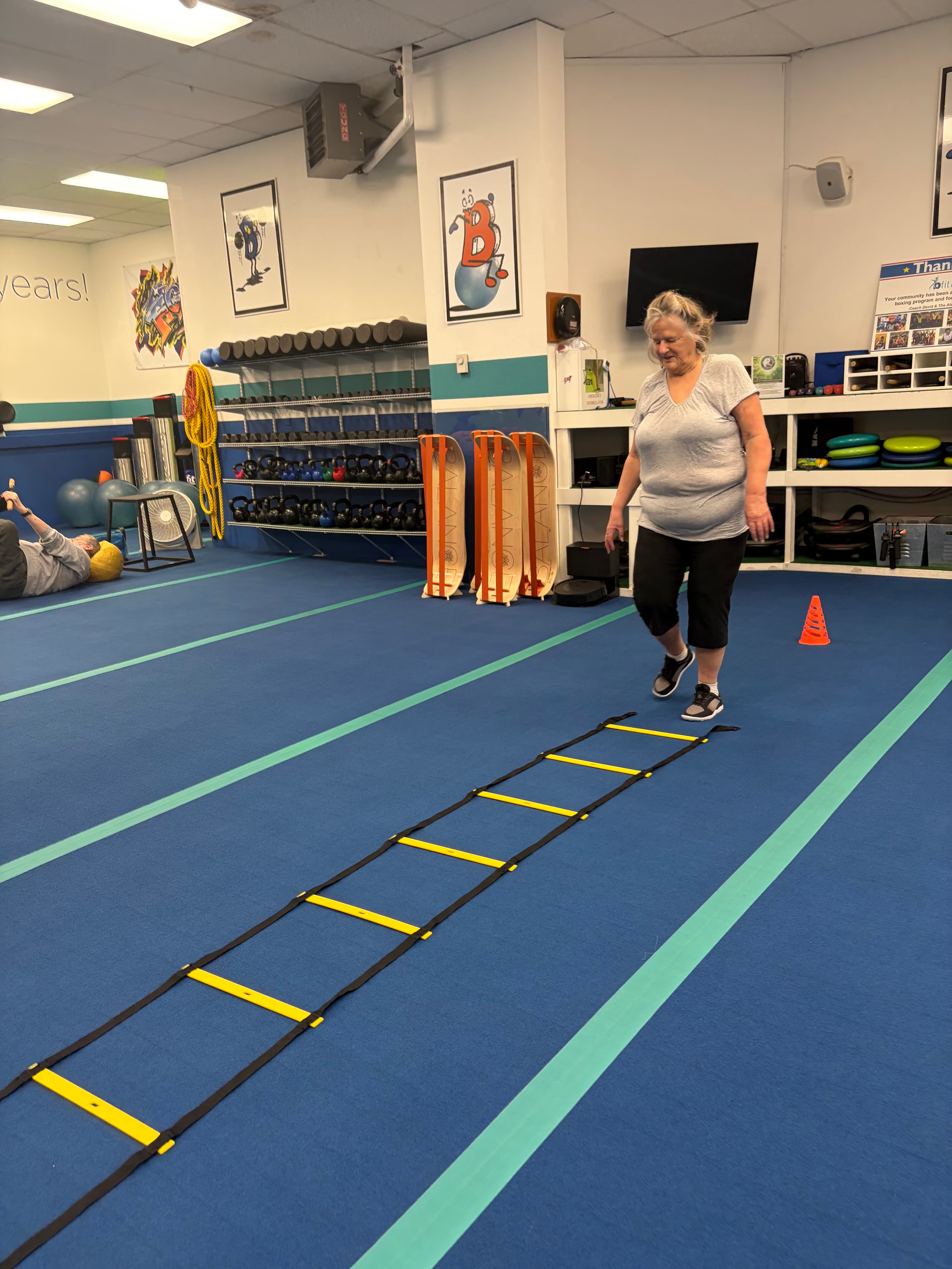 Fall Resilience training in action
